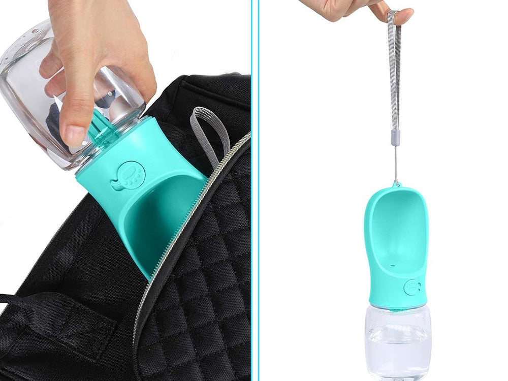 Pārnēsājama suņu pastaigu inde ūdens bļodā 380ml