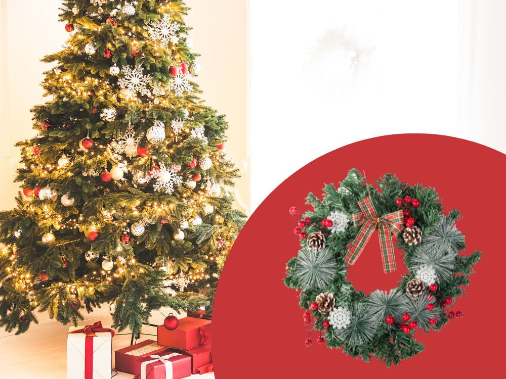 Ziemassvētku rotājumi, vītnes, durvju dekors, sienu dekors, Ziemassvētku rotājumi