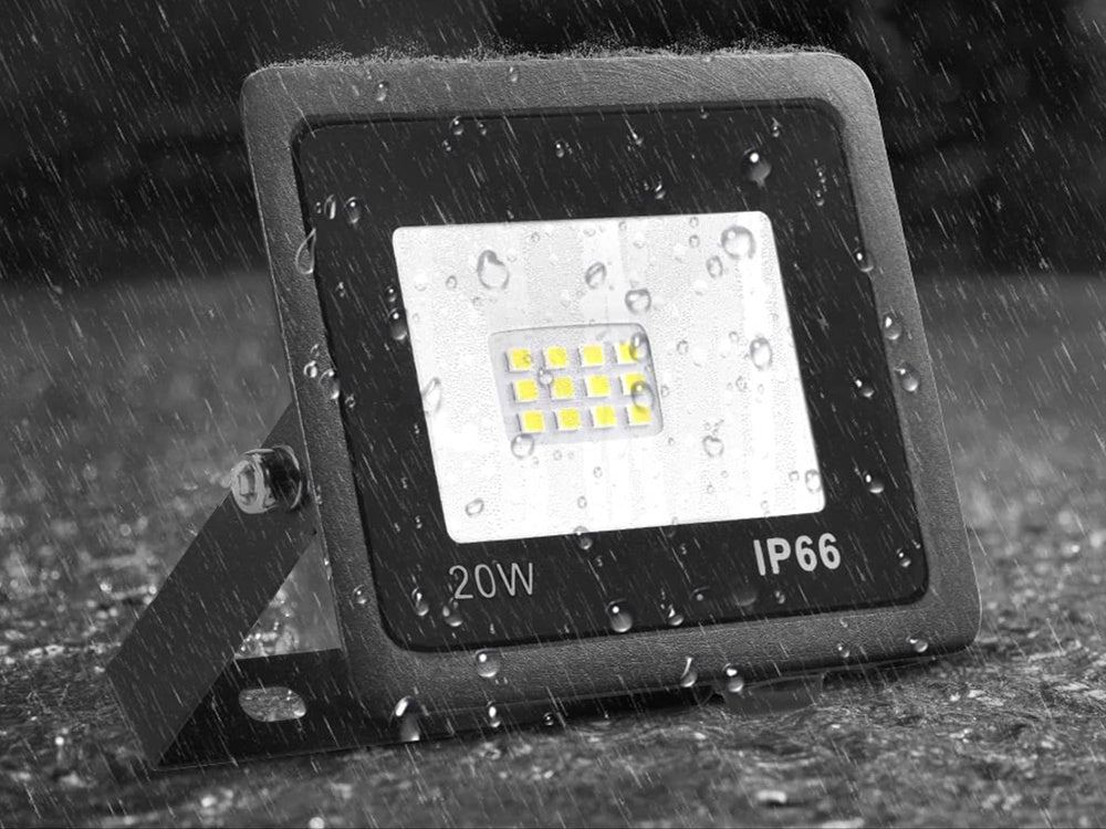 Prožektors halogēna LED prožektors 20W 6000K āra ūdensizturīgs IP66