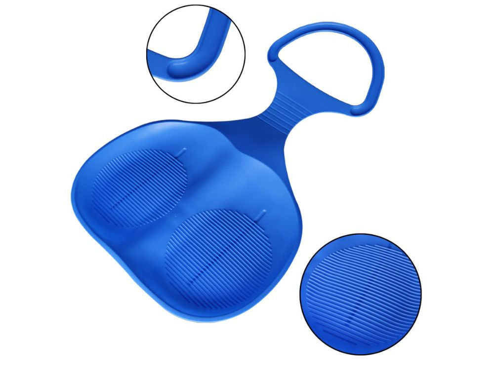 Liels plastmasas ragavu ābolu slidkalniņš sniega slidkalniņš