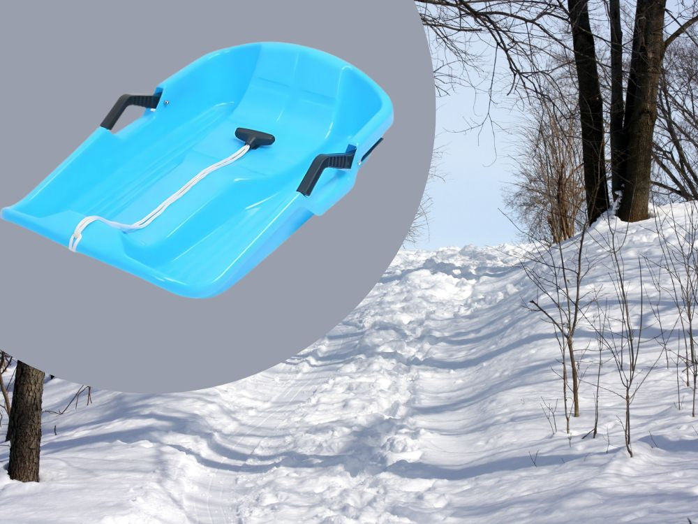 Plastmasas slidkalniņi ar atzveltni, bremzēm un vilkšanas auklu