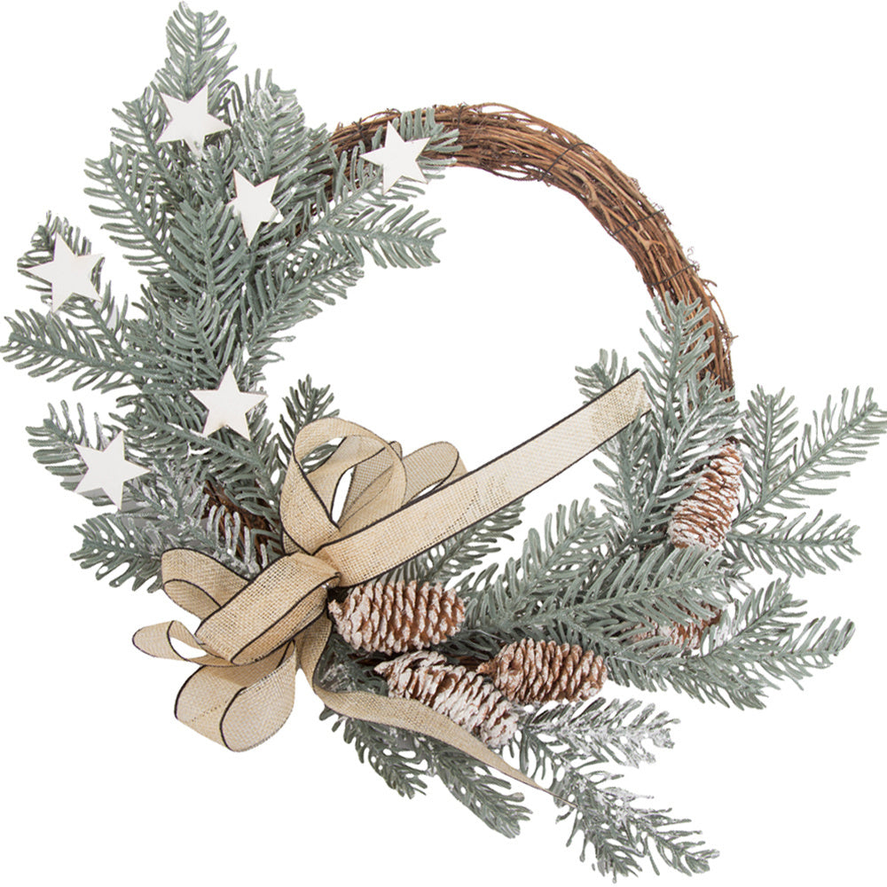 Ziemassvētku dekoratīvā vītne sienu dekorēšanai durvju dekorēšanai Ziemassvētku rotājumi