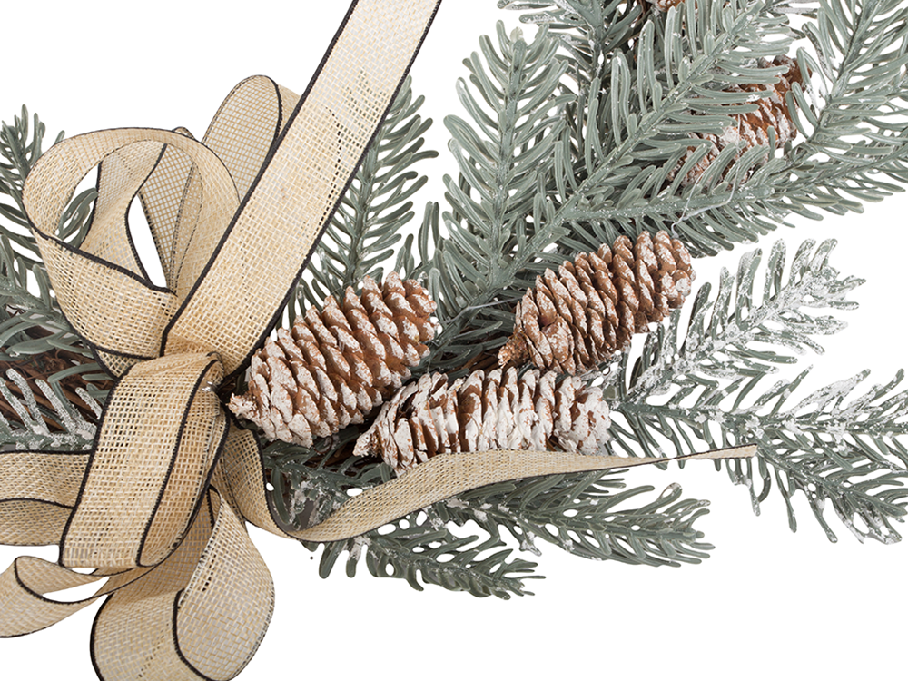 Ziemassvētku dekoratīvā vītne sienu dekorēšanai durvju dekorēšanai Ziemassvētku rotājumi