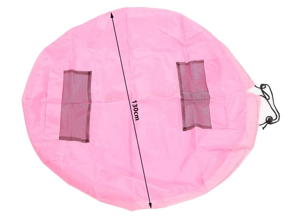 Spēļu paklājiņš, rotaļu soma, rotaļu soma, rotaļlietu atkritumu tvertne, grīdas organizatora soma