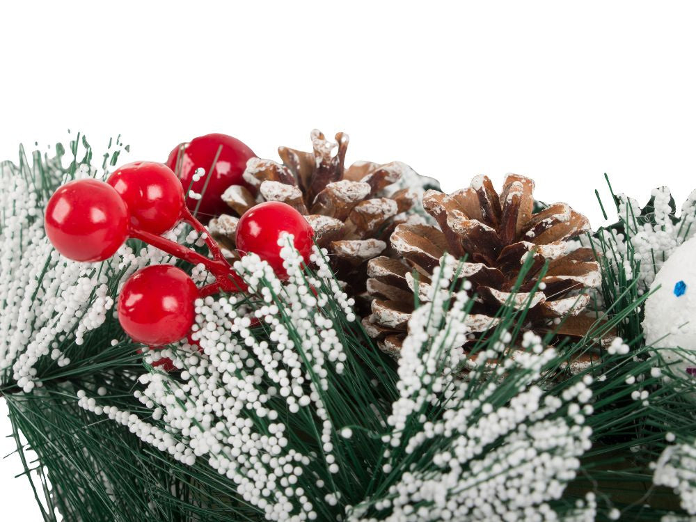 Ziemassvētku vainaga vītne, Ziemassvētku rotājumi, durvju dekors, logs