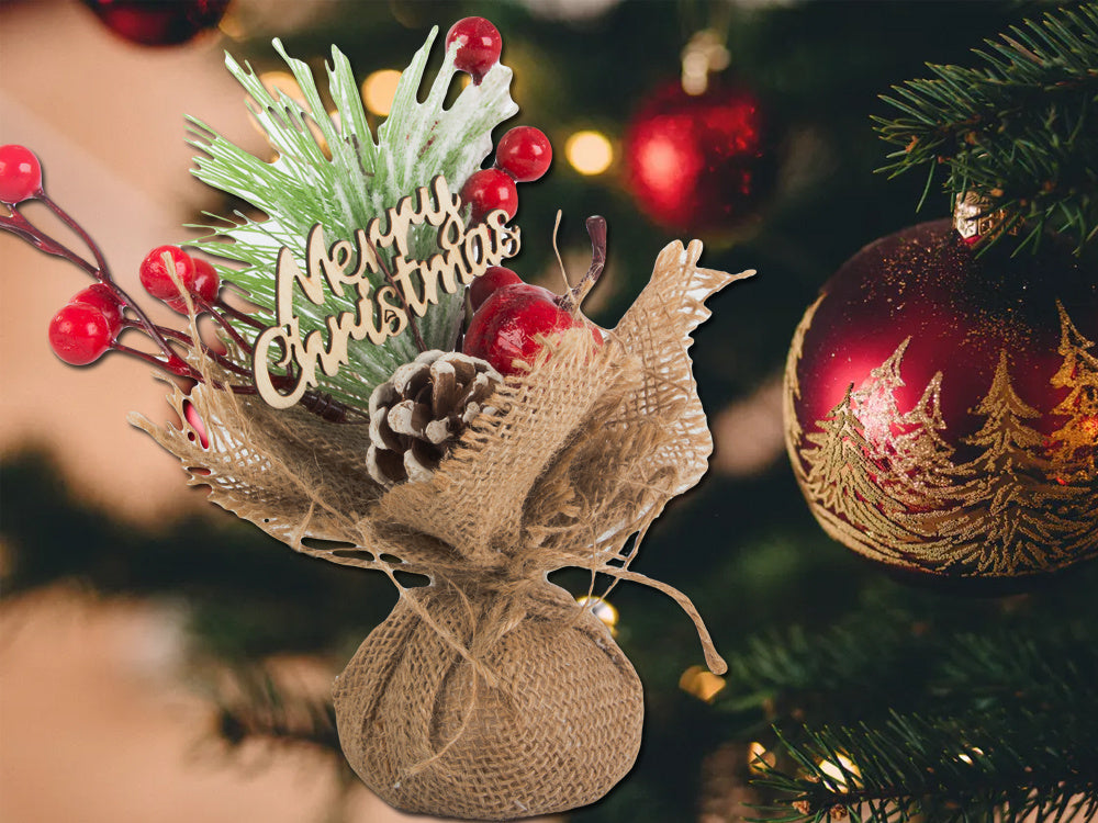 Ziemassvētku galda centrālais elements, rakstāmgalda dekors, Ziemassvētku galda dekors