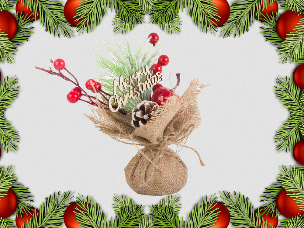 Ziemassvētku galda centrālais elements, rakstāmgalda dekors, Ziemassvētku galda dekors