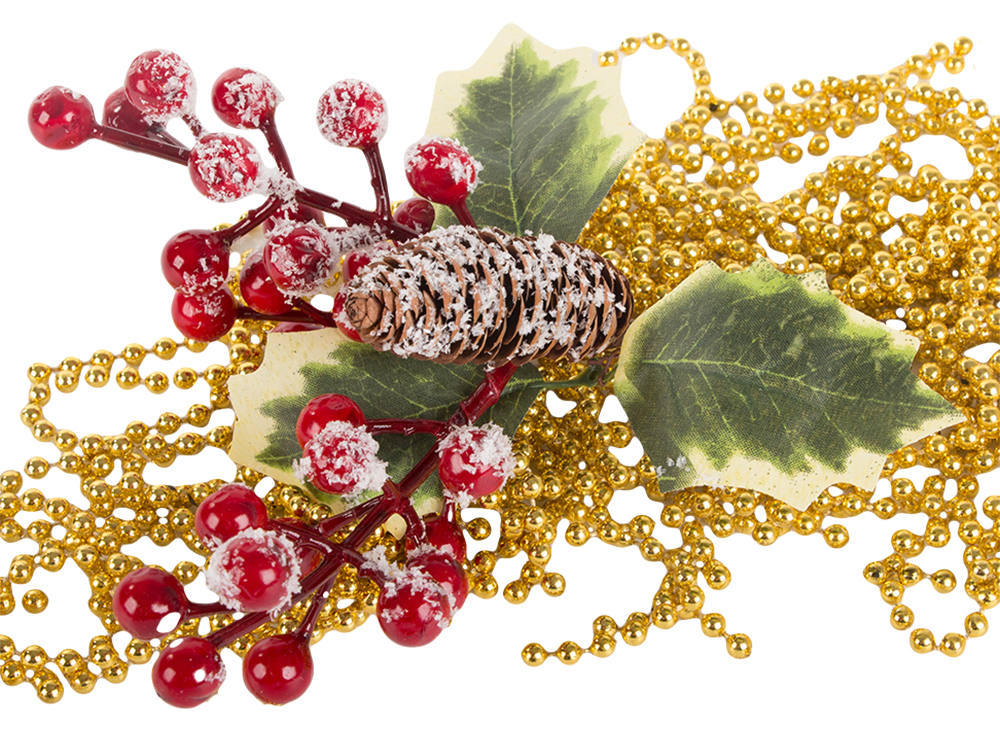 Ziemassvētku rotājumi pīlādžu galda dekors Ziemassvētku galds