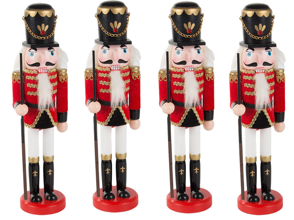 Riekstkodis karavīrs Dewniany dekoratīva Ziemassvētku figūriņa dāvana