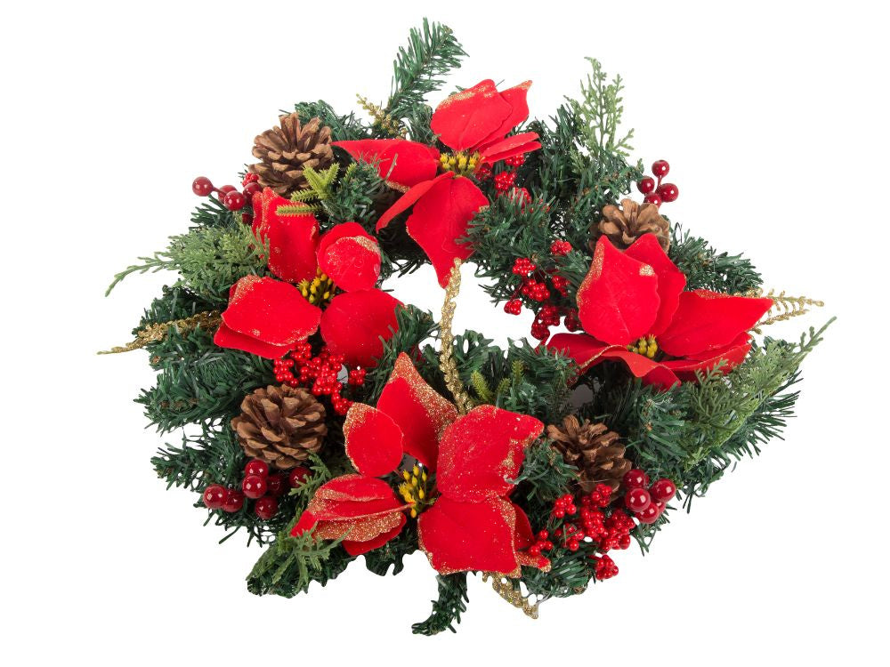 Ziemassvētku dekoratīvā vītne sienu dekorēšanai durvju dekorēšanai Ziemassvētku rotājumi