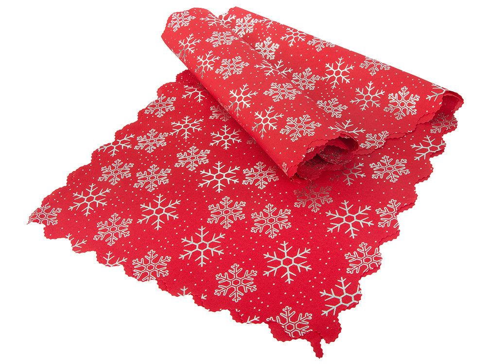 Ziemassvētku galda celiņš Ziemassvētku vakara dekoratīvs galda celiņš 220x35cm