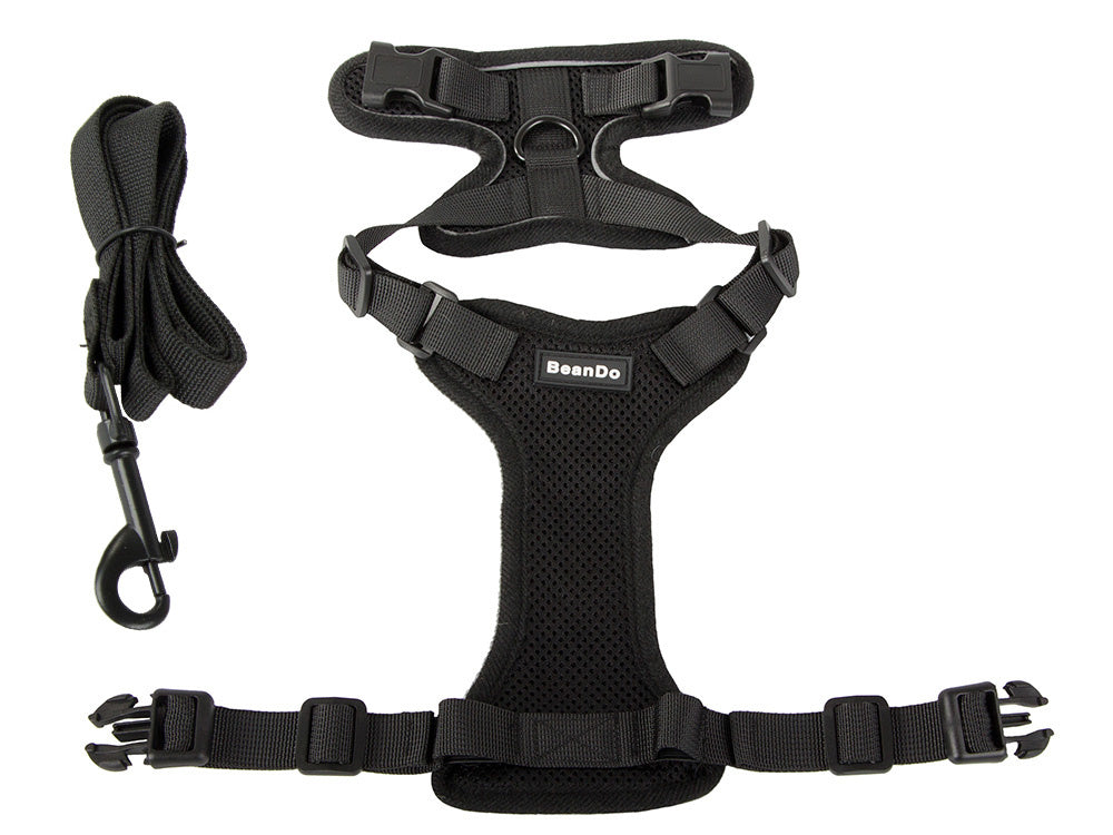 Zeķes bez spiediena pastaigu siksna maziem suņiem, rokturis viegls, mīksts, stiprs, m