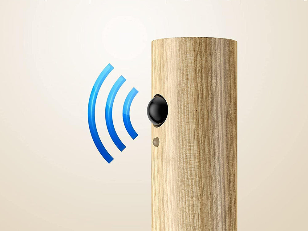 LED lampa ar siltu sienas lampu un kustību detektoru, pie sienas stiprināmu magnētu