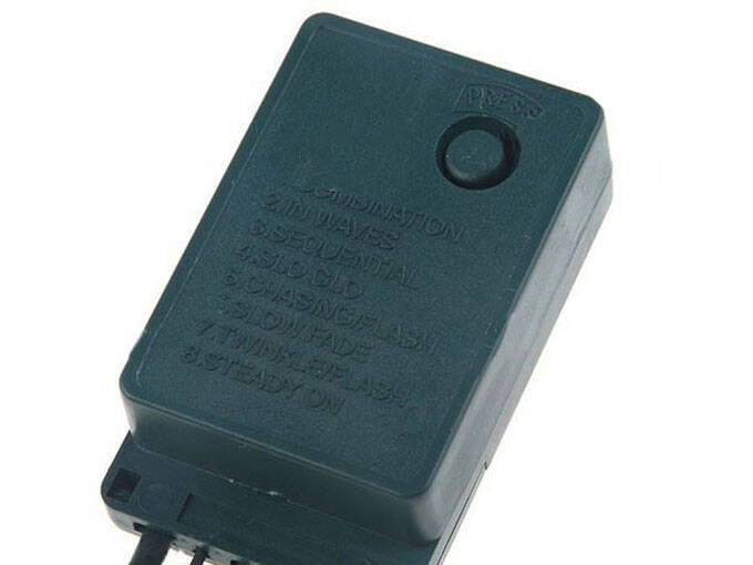 Daudzkrāsainas Ziemassvētku eglītes lampiņas iekštelpām ar 300 LED apgaismojumu, 8 programmām