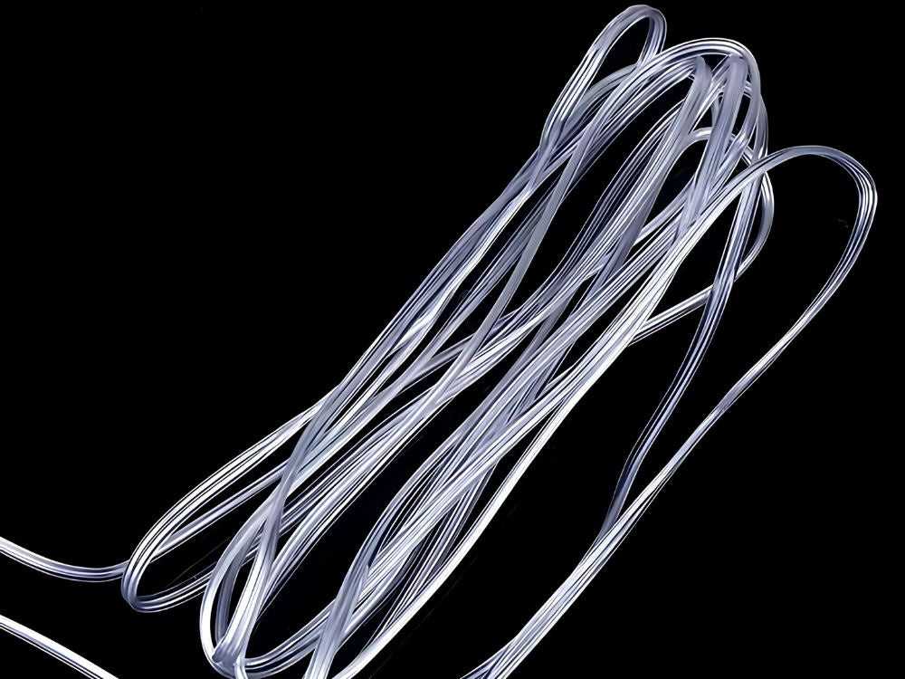 Ziemassvētku eglītes lampiņu pagarinātāja kabelis, caurspīdīgs, 5 m