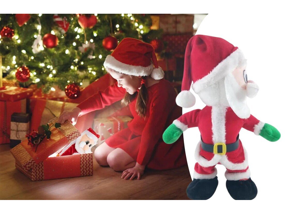 Dejošana, dziedāšana, Ziemassvētku vecītis, twerking, smieklīgi, lieli Ziemassvētki