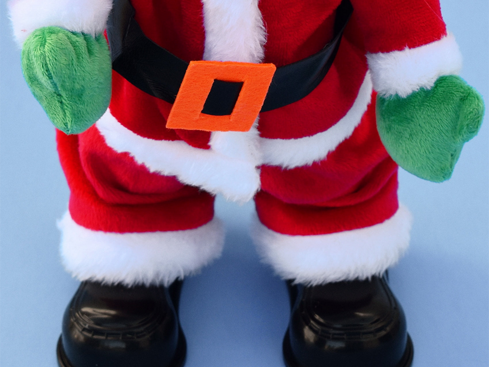 Dejošana, dziedāšana, Ziemassvētku vecītis, twerking, smieklīgi, lieli Ziemassvētki