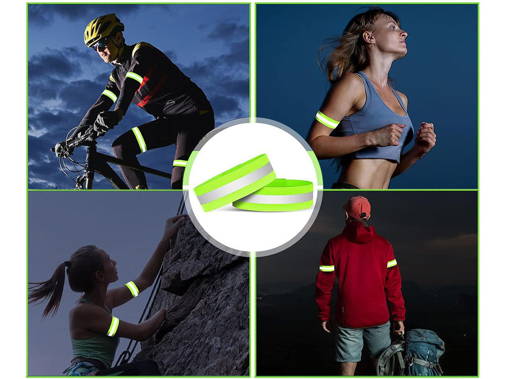 Atstarojoša acu plākstera elastīga aproce dzeltena 2 gab.