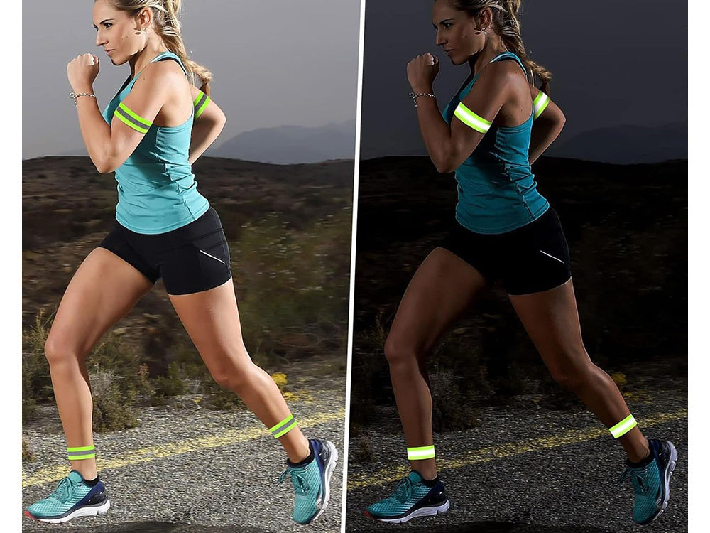 Atstarojoša acu plākstera elastīga aproce dzeltena 2 gab.