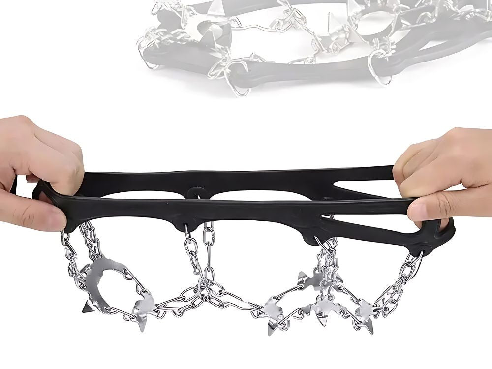 Dzelkšņi apaviem kalnos, radzes, ķēdes, neslīdoši, 36-40