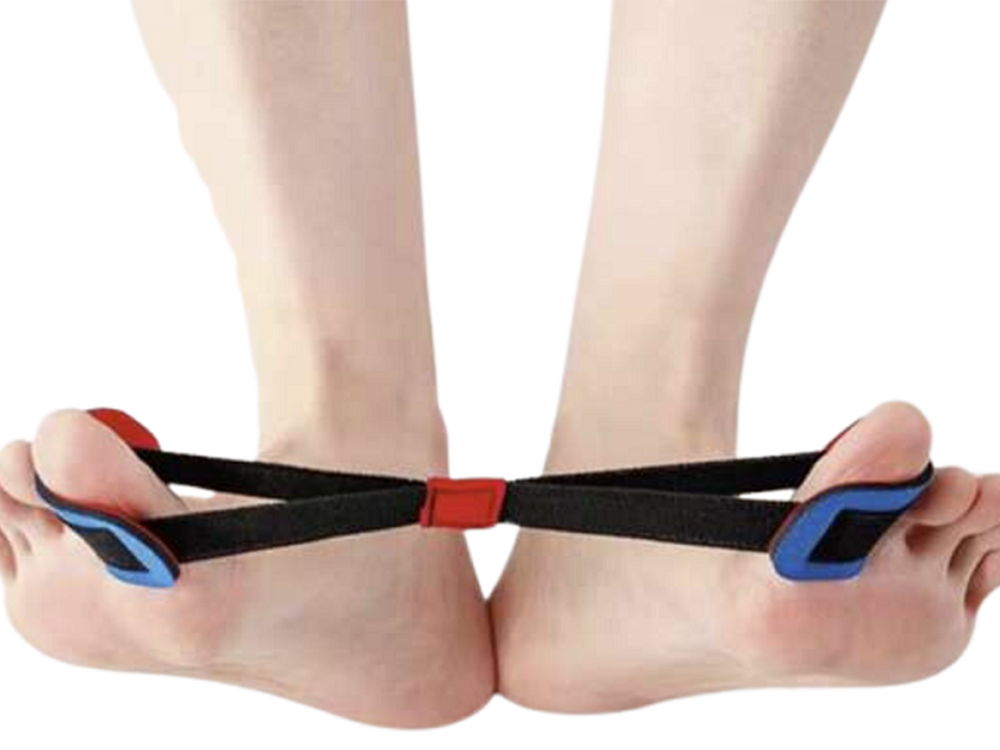 Hallux valgus pirksta ortoze ar 2 daļu stabilizatoru un espanderu