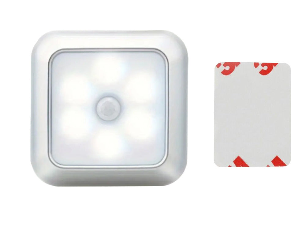 Pašlīmējošs kustību detektora kāpņu naktslampiņa LED