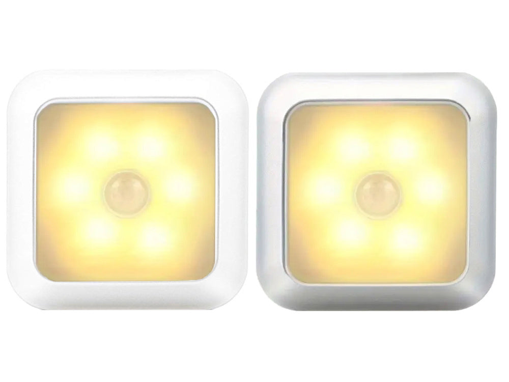 Pašlīmējošs kustību detektora kāpņu naktslampiņa LED