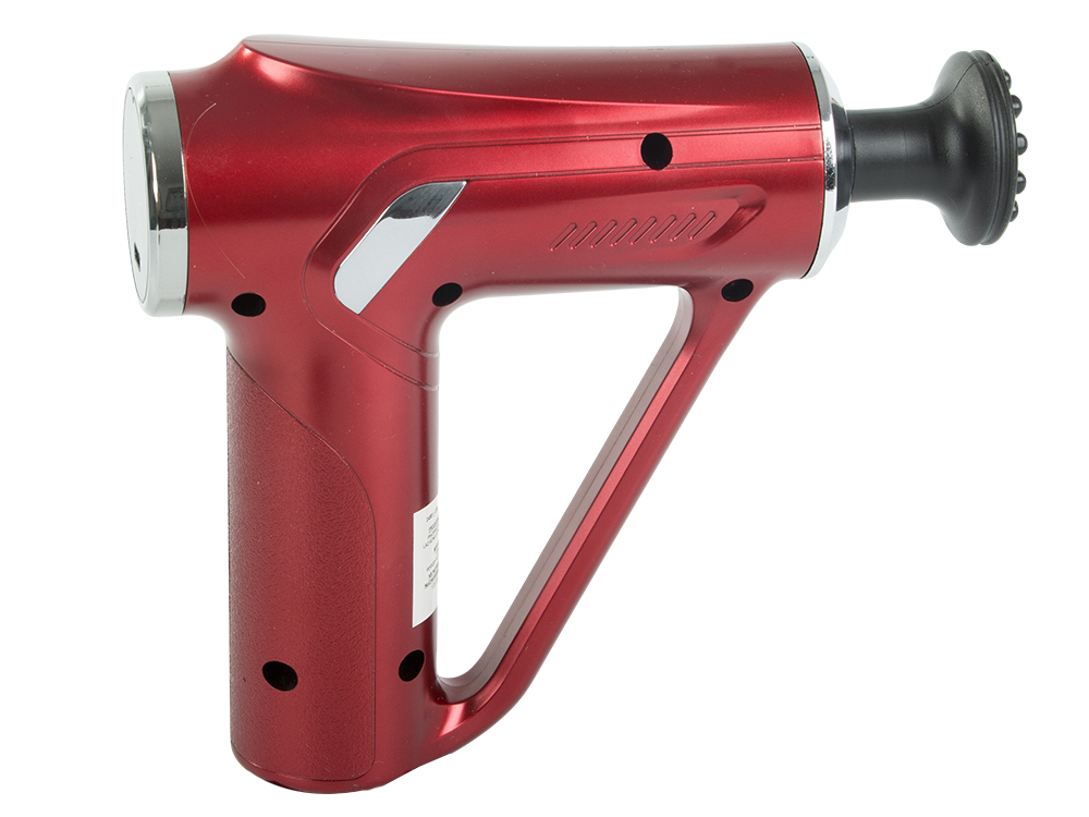 Muguras masāžas pistoles ķermeņa kāju masieris spēcīgs masāžas pistoles 4 uzgaļi