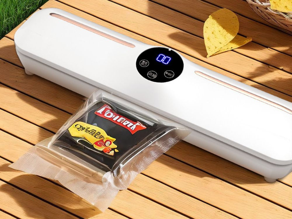Vakuuma iepakošanas pārtikas iesaiņošanas mašīna + 10 maisiņi