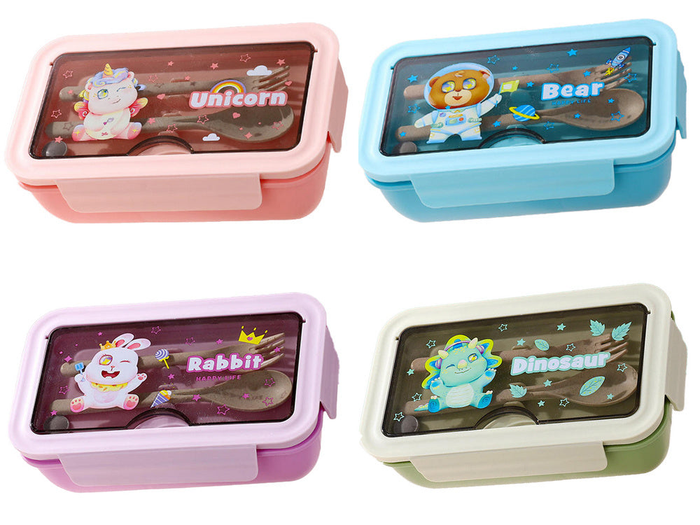 Pusdienu kastes brokastu trauks skolas galda piederumiem