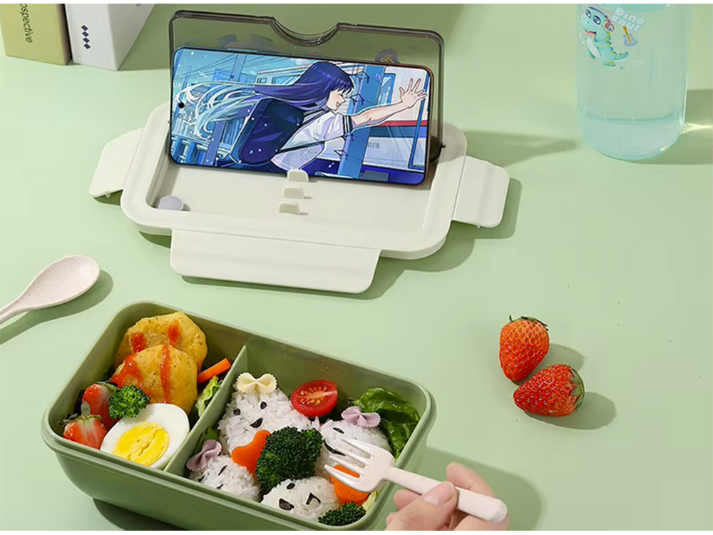 Pusdienu kastes brokastu trauks skolas galda piederumiem