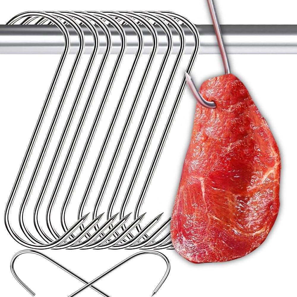 Desu kūpināšanas āķi 10 gab. lieli tērauda