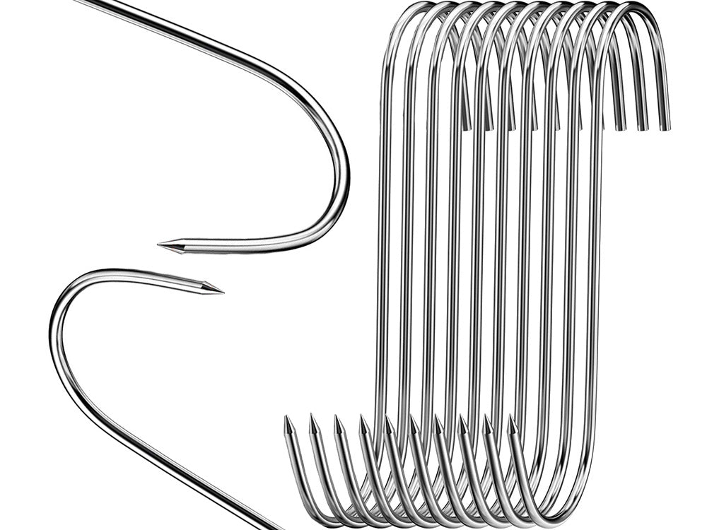 Desu kūpināšanas āķi 10 gab. lieli tērauda