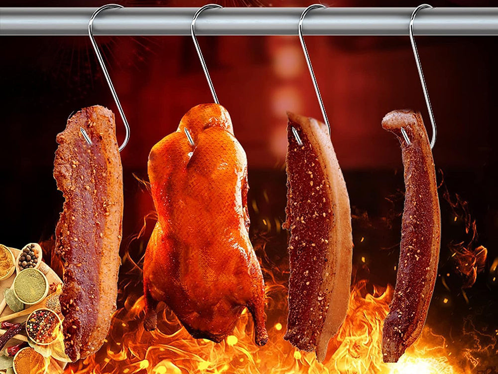 Desu kūpināšanas āķi 10 gab. lieli tērauda