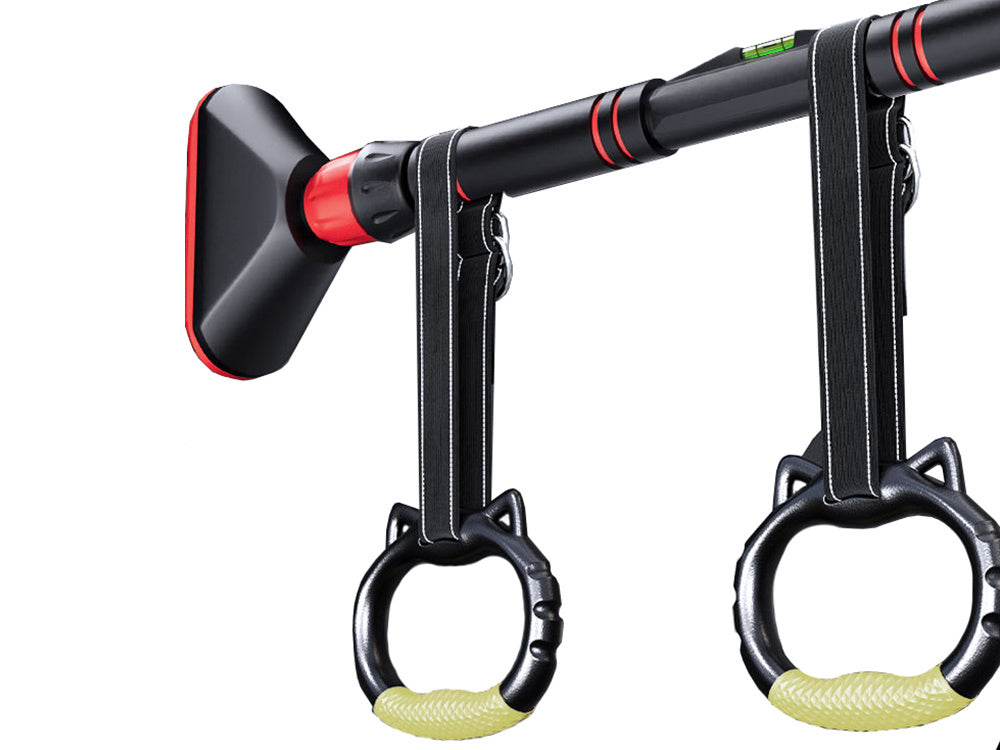 Vingrošanas pievilkšanās stienis, regulējams, tērauds