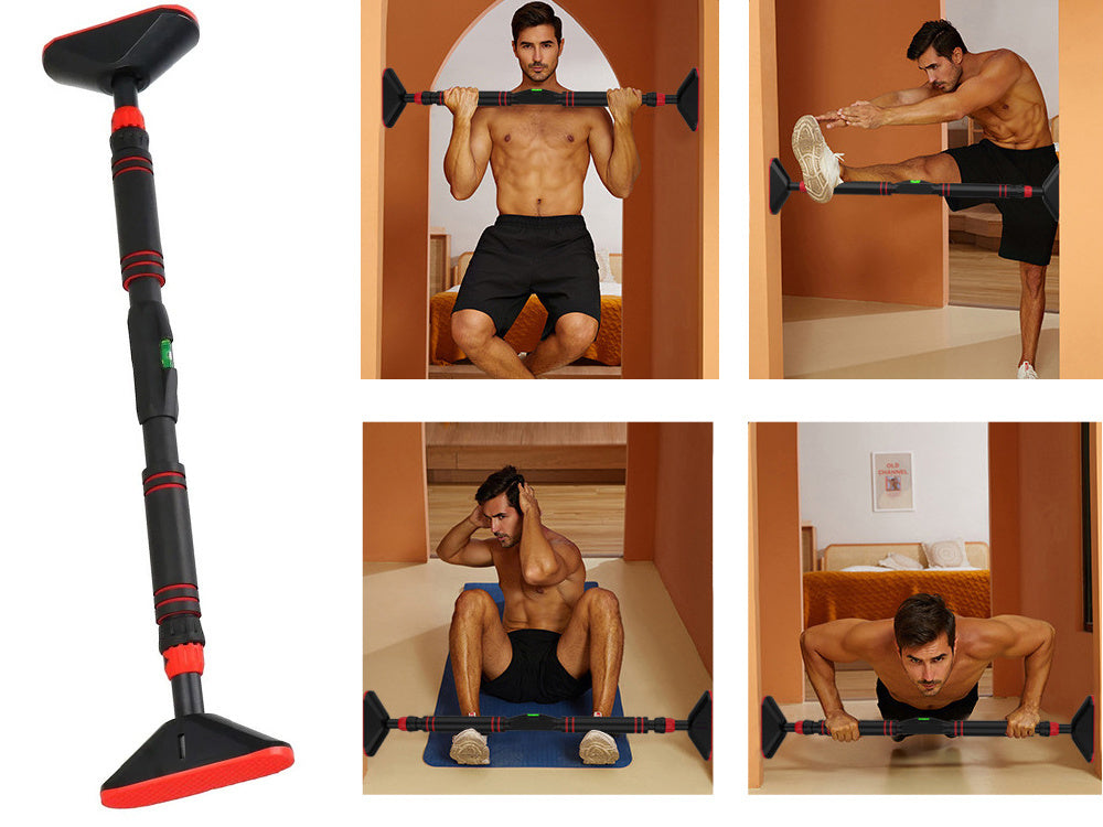 Vingrošanas pievilkšanās stienis, regulējams, tērauds