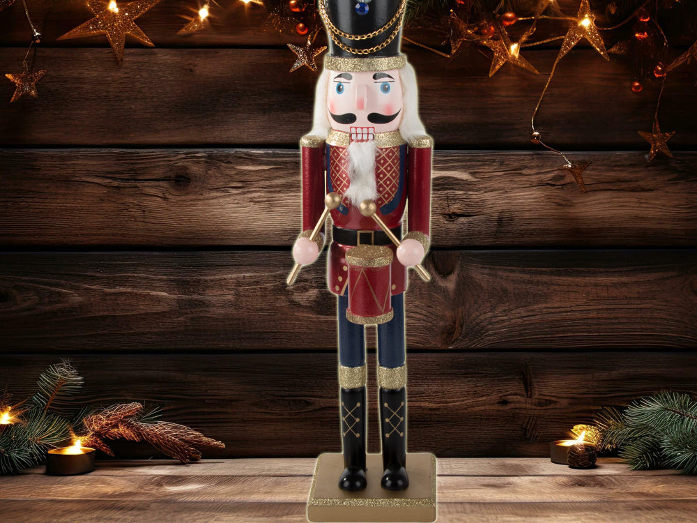 Riekstkodis koka karavīrs dekoratīva Ziemassvētku dāvanu figūriņa