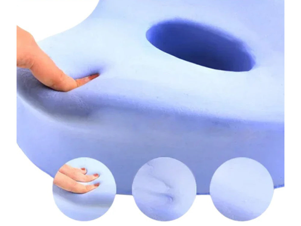 Ortopēdisks spilvena kāju ķīlis starp ceļgaliem kāju atdalīšanai gulēšanai