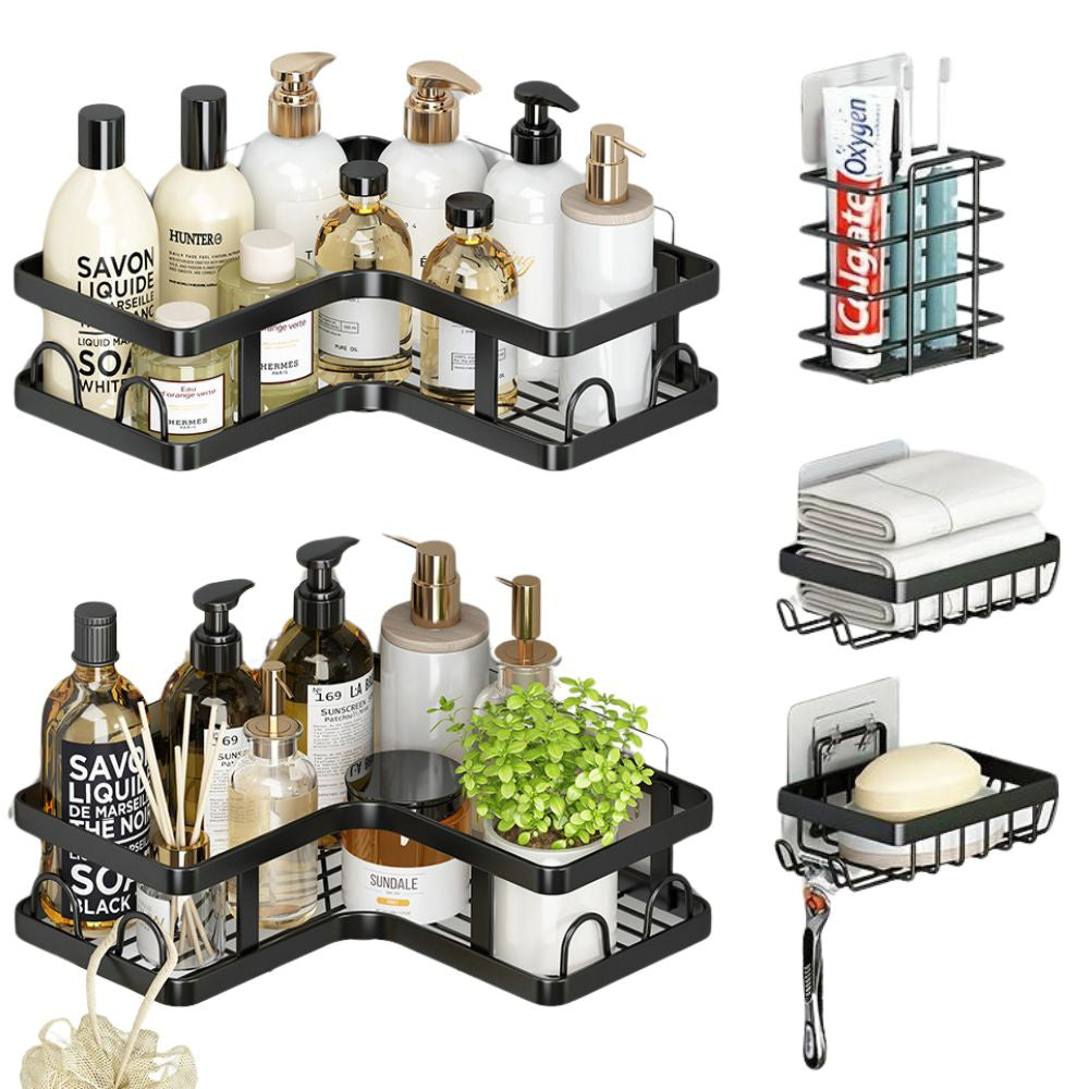 Vannas istabas komplekts 3 x bantītes + 2 x piekaramās vannas istabas virsmas