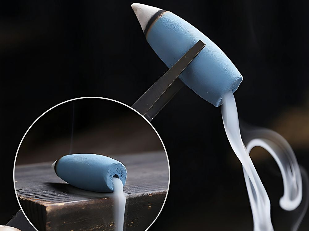 Aromātiska keramikas kamīna ūdenskrituma vīraka aromterapija + 10 daktis