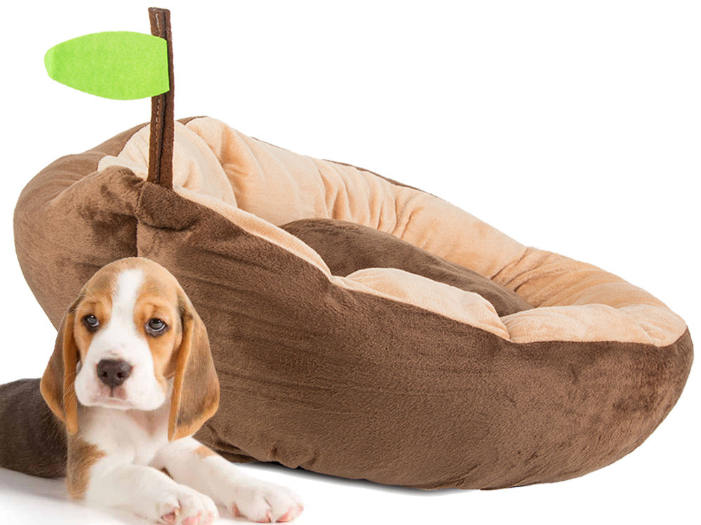 Plīša gultas spilvens suņu rotaļu laukums kaķim mīksta dīvāna gultasveļa