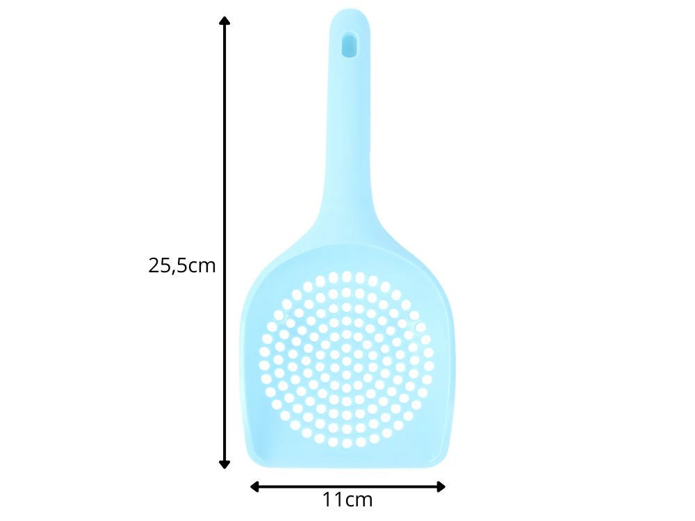 Kaķu pakaišu kausiņa liela, izturīga plastmasas pakaišu kausiņa