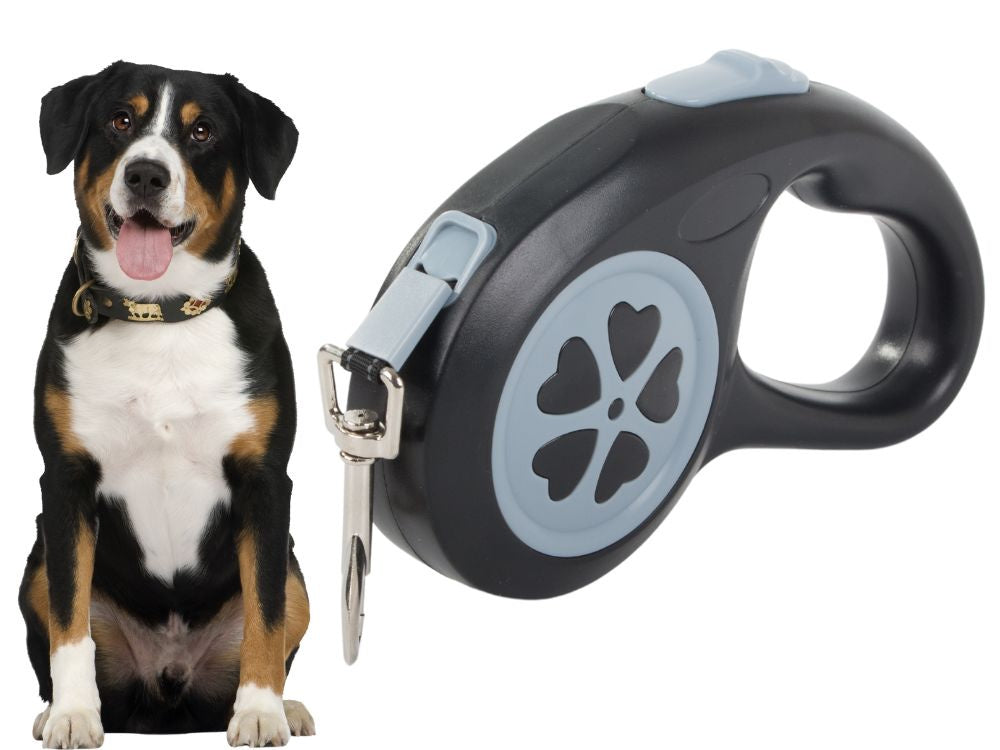 Automātiska suņu siksnas bloķēšanas ierīce, jaudīga un viegla, 5 m un 15 kg