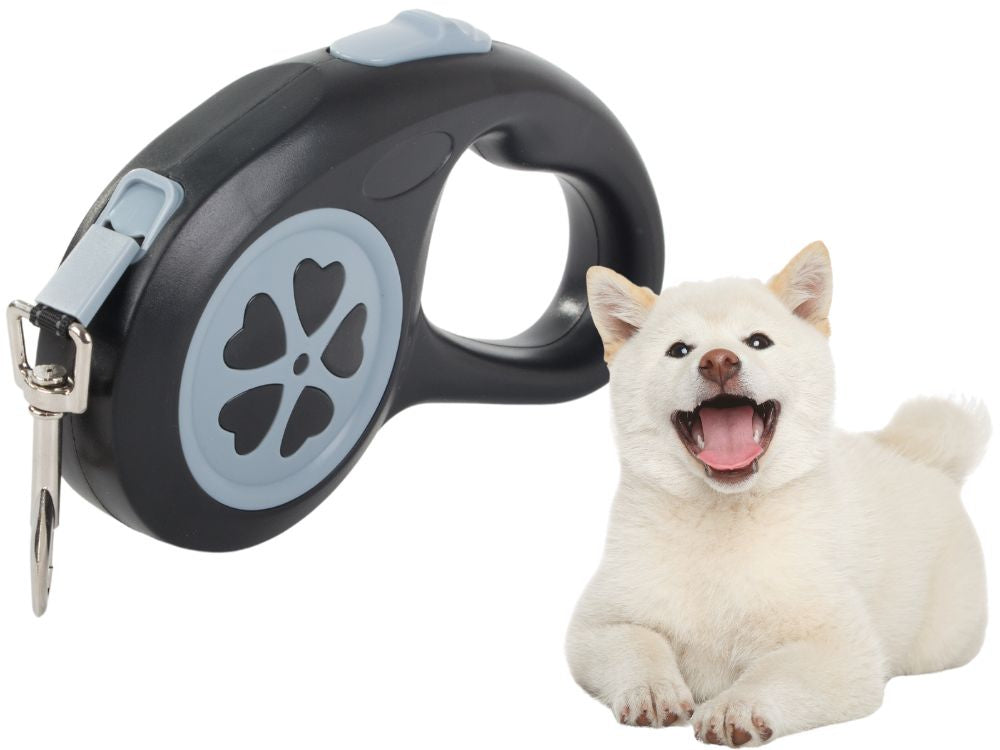 Automātiska suņu siksnas bloķēšanas ierīce, jaudīga un viegla, 5 m un 15 kg