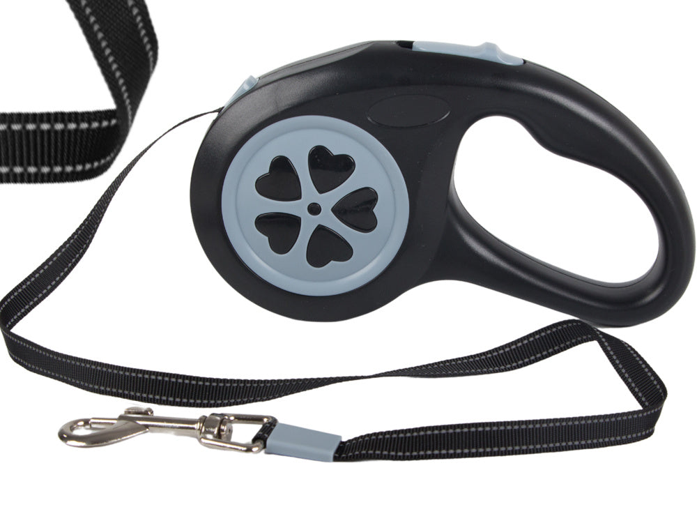 Automātiska suņu siksnas bloķēšanas ierīce, jaudīga un viegla, 5 m un 15 kg