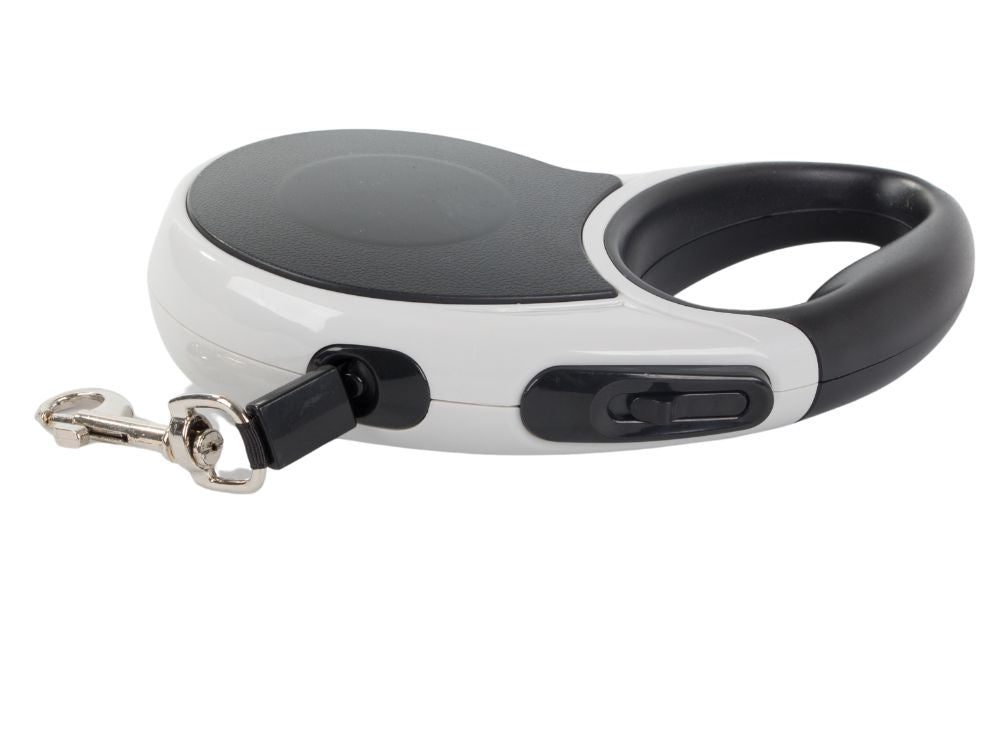 Automātiska pavada 5 m gara sunim līdz 15 kg ar spēcīgu un garu slēdzeni