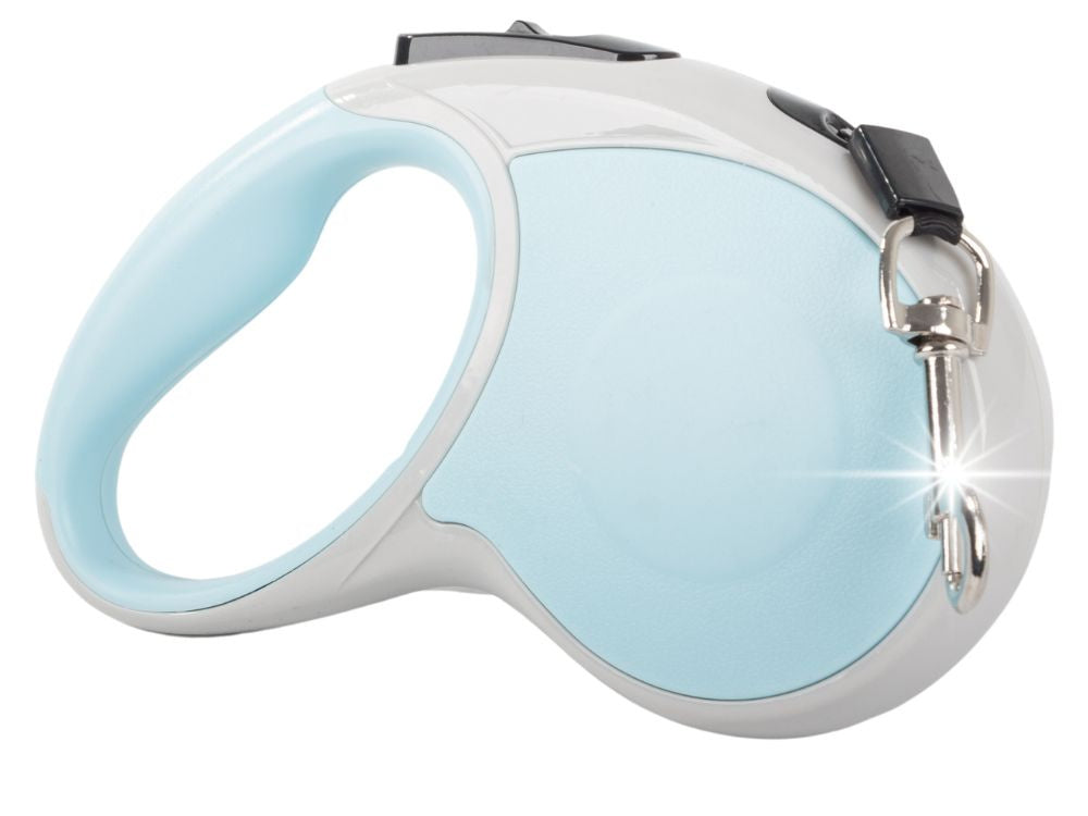 Automātiska pavada 5 m gara sunim līdz 15 kg ar spēcīgu un garu slēdzeni