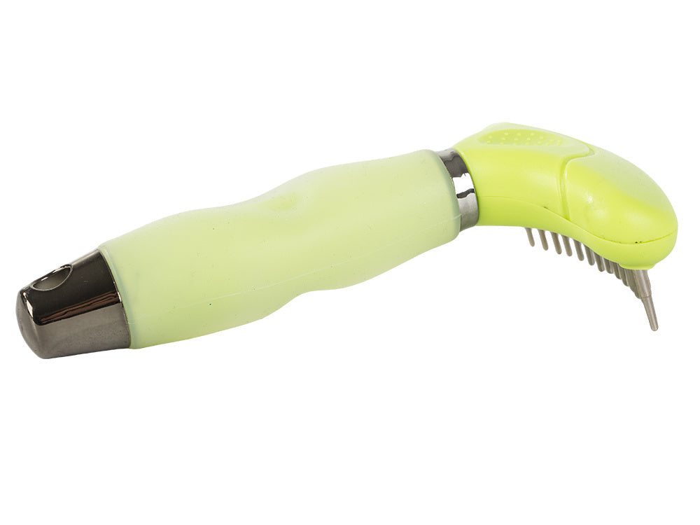 Trimmera ķemmes divpusēja birste noņem īsus matiņus, garus matiņus, suņus un kaķus