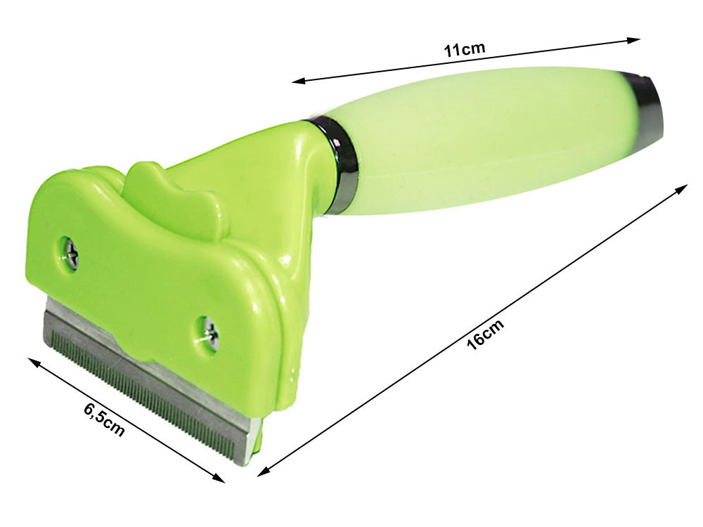 Mājdzīvnieku trimmeris, suņu, kaķu, zirgu spalvu nerūsējošā tērauda birste