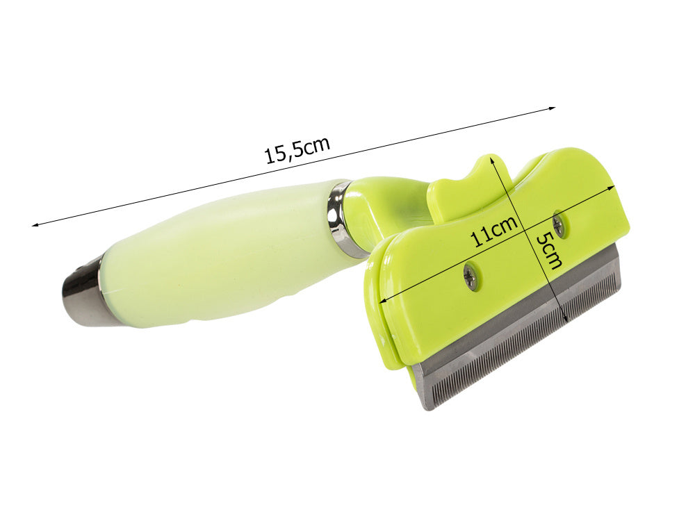 Suņu, kaķu un zirgu spalvu trimmeris no nerūsējošā tērauda